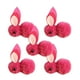 thumbnail image 2 of Muñecas mini conejitas de Pascua de 5 piezas - juguetes de peluche, conejitos de peluche de 4,5 cm para rellenos de cestas de Pascua, detalles para fiestas, premios para el aula y regalos navideños, 2 of 6