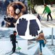 thumbnail image 4 of Guantes de invierno para hombres y mujeres - Gel de silicona antideslizante con pantalla, estilo 6, 4 of 5