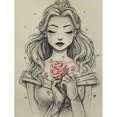 thumbnail image 1 of Beauty - Full Diamond Painting 40x30cm, 1 of 3