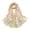 Light Yellow-1, variant on Women Shawl Wrap Scarf Lightweight Crystal Hemp Floral Paisley for Evening Dresses Wedding Travel Office Gift