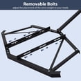 thumbnail image 2 of Driveway Drag 74" Width,Heavy Duty Steel Drag Harrow with 3 Sets Adjustable Bolts Bars,Tow Behind Drag Harrow with Pin-Style Hitch,Driveway Grader for ATVs,UTV,Garden Lawn Tractors, 2 of 2