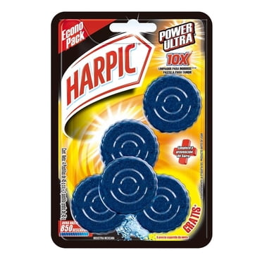 Pastilla para tanque Harpic power ultra 5 pzas de 45 g c/u
