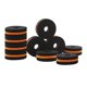 thumbnail image 2 of Arandelas para Soporte de Platillos Uds., para Accesorios de Batería de Percusión , 10 piezas naranja negro, 2 of 9