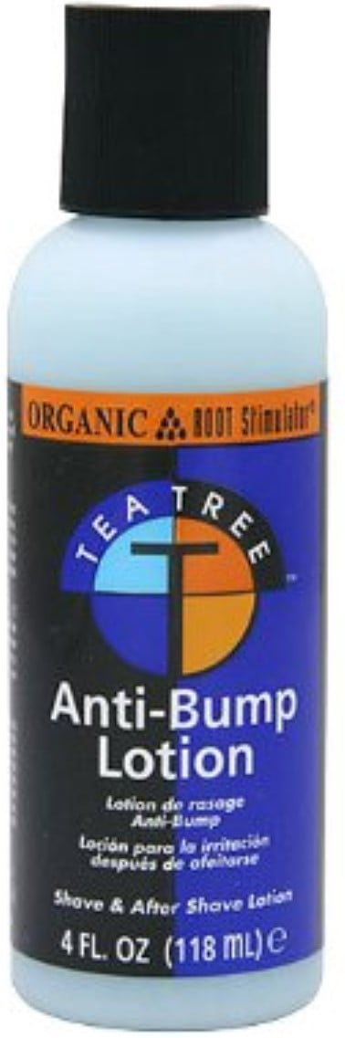 Organic Root Stimulator Tea Tree Oil Anti-Bump Lotion, 4 oz