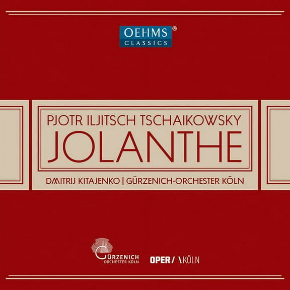 Tchaikovsky / Golovneva / Guerzenich Orchestra of - Iolanta - Music & Performance - CD