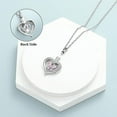 thumbnail image 6 of Butterfly Cremation Jewelry for Ashes Heart Urn Necklaces for Ashes of Loved Ones Keepsake Memorial Gifts for Ash Loved One, 6 of 8