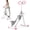 Pink+White, variant on Vertical Stair Stepper for Home, Dolonm Climber Machine with Adjustable Handles, Full Body Workout Exercise Equipment, 3 level Resistance, Blue