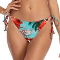 thumbnail image 3 of RELLECIGA Women's Tie-Side Thong Bikini Bottom, 3 of 7