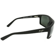 Maui Jim Unisex Adult Wrap Sunglasses Byron Bay 746-02MR Neutral Grey 62