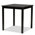 thumbnail image 4 of Baxton Studio Nicolette Modern and Contemporary Two-Tone Dark Brown and Walnut Brown Finished Wood 5-Piece Pub Set, 4 of 9