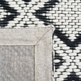 thumbnail image 6 of SAFAVIEH Vermont Wayra Trellis Area Rug, Ivory/Black, 5' x 8', 6 of 8