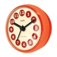 thumbnail image 2 of Reloj de pared para ducha, resistente al agua, con ventosa, pequeño para baño Estilo D, 2 of 9