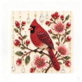 thumbnail image 3 of 5D Diamond Art Kit for Adults Floral Cardinal Wall Art for Home Decor Craft Kit for Adults, 3 of 7