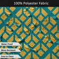 thumbnail image 5 of Vargottam Indoor/OutdoorTablecloth58x58 InchSquareTablecloth Waterproof PatioTableCloths- Spring/SummerTableCovers for Backyard RectangularTable/BBQs/Picnic -Yellow, 5 of 5