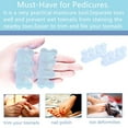 thumbnail image 3 of Toe Separator, Toe Nail Separator, Toe Separators Pedicure, Toe Separators use for Separation of toenails, Nails as Well as Polishing of Nail Polish., 3 of 5
