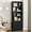Black, variant on AOILE 71.4" Tall Bookshelf, 4-Tier Bookcase with Door, Open Storage Shelf Cabinet for Living Room, Home Office, or Dining Room, Farmhouse Style