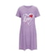 thumbnail image 5 of Camisón corto de talla grande para mujer, camisón de manga corta con estampado de pecho a la moda, camisón para mujer, 5 of 5