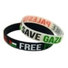 TOYFUNNY Palestinian Flag Bracelet Palestine Two Colors Flag Wristband