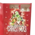 Awevudst Christmas Countdown Calendar Jewelry 2024 Advent Calendar Box