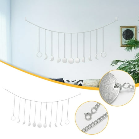 

Mittory Home Decoration Pendant Moon Complete Hanging TV Background Wall Style