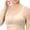 Khaki, variant on VerPetridure High Impact Sports Bras for Women Women Yoga Solid Sleeveless Cold Shoulder Casual Tanks Blouse Tops Intimates
