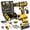 21V Upgraded Drill + battery*2+36PCS, variant on Guiqiqi 21V Brushed Cordless Drill Driver, 25+1 Torque Settings with LED Work Light