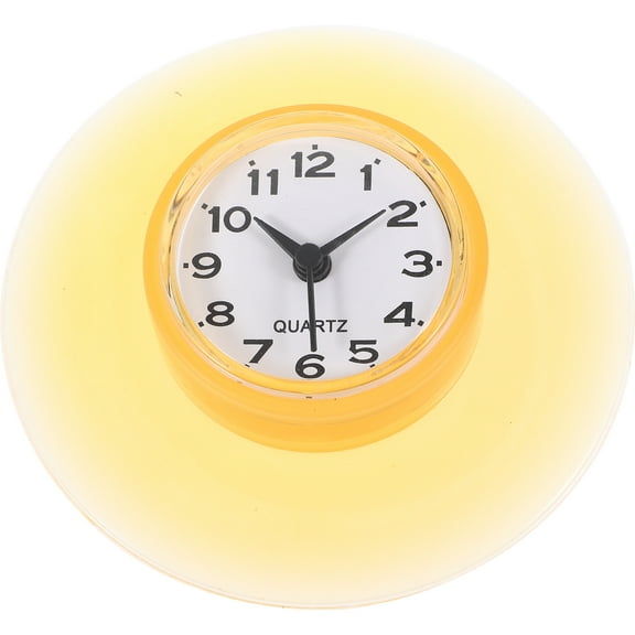 Bathroom Wall Clocks Battery Operated Suction Cup
