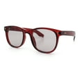 thumbnail image 5 of Gentlemanly Retro Horn Rim Hipster Fashion Plastic Sunglasses [Red - Grey], 5 of 7