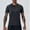 Dark Gray, variant on Men's Digital Print Ice Silk T-Shirt Breathable For Summer Fitness Running