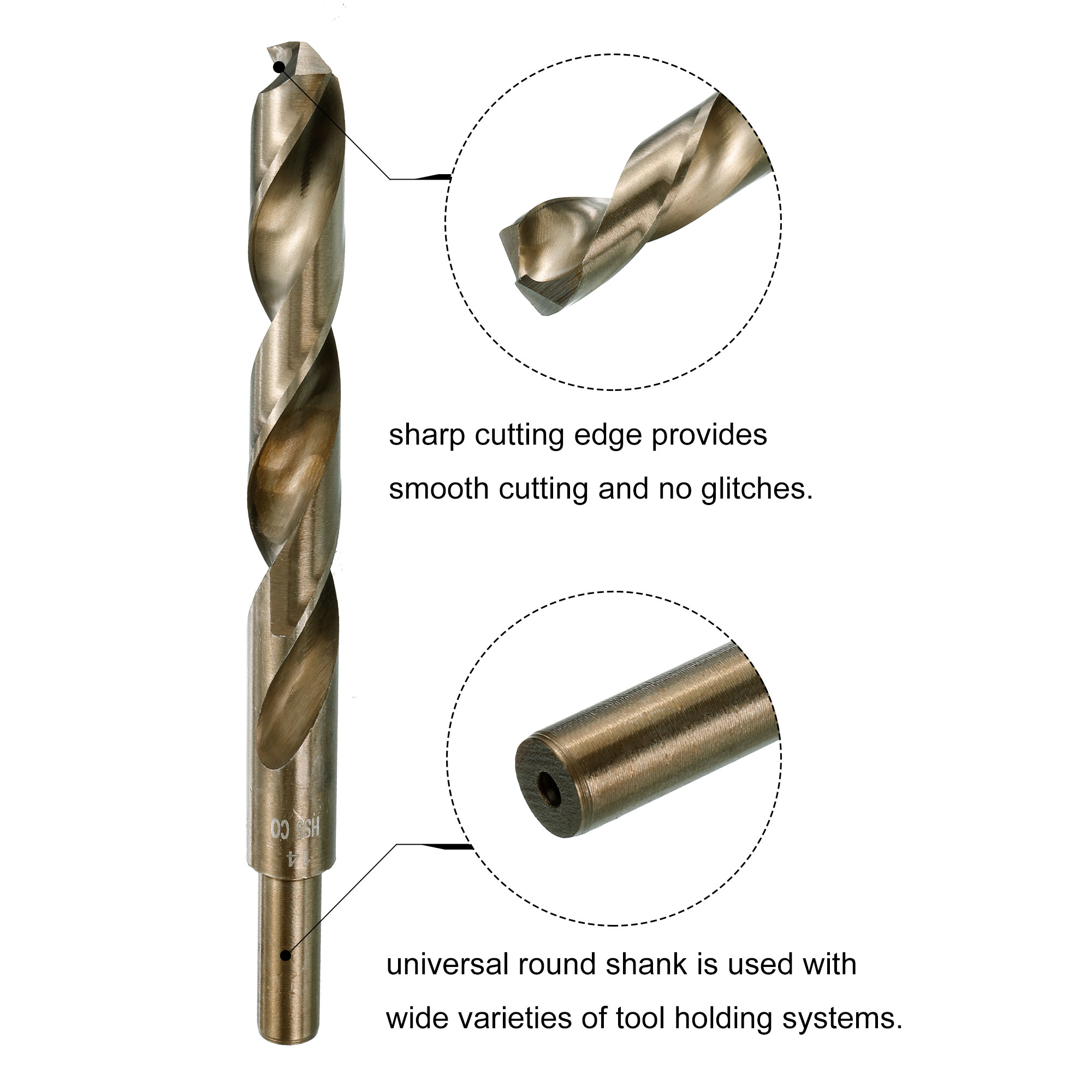 Uxcell M16 x 2 Left Hand Thread Milling Tap and Round Die and 14mm