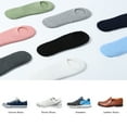 thumbnail image 6 of Honeysea 6 Pairs No Show Socks for Women Men, Low Cut Non Slip Socks for Flats Invisible Liner Socks, 6 of 7