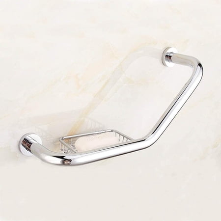 Shower Angled Grab Bar, Safety Rail Bathroom Handrail Support 304 ...