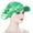 Green, variant on Gephdiin Bandana,Beanie Women Printing Head Hat Cap Sun Baseball Caps Bandanas for Women,Head Scarf Green One Size