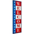 thumbnail image 4 of Northlight Americana "Welcome" Metal Porch Board Sign Decoration - 40", 4 of 7