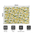thumbnail image 5 of Yellow Lemon Fruit Leaves Beige Pattern Door Rugs,Washable Non Slip Door Mats Indoor,Decorative Door Mats,Entry Mat Indoor for Entrance,Bedroom,Kitchen,Bathroom,16"x24", 5 of 6