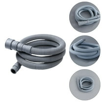 LOLIPPYY Flexible Water Pipe for Washing Machine Dark Grey 1Pack