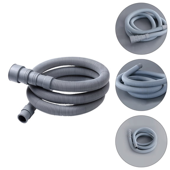 LOLIPPYY Flexible Water Pipe for Washing Machine Dark Grey 1Pack