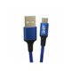 thumbnail image 1 of Cable GHIA de USB A Ma Micro USB B M , 1m, Nylon, Color Azul. Ghia GAC-191A, 1 of 2