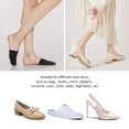 thumbnail image 4 of Manzi 6 Pairs Women Half Toe Topper Socks No Slip Toe No Show Liner Socks for Heels, 4 of 7
