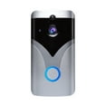 thumbnail image 1 of Generic Smart Wi-Fi Video Doorbell with Alexa Integration, 1080P HD Resolution, Silver Finish, No Battery Included, Easy Installation, Remote Monitoring via Mobile App, 1 of 6