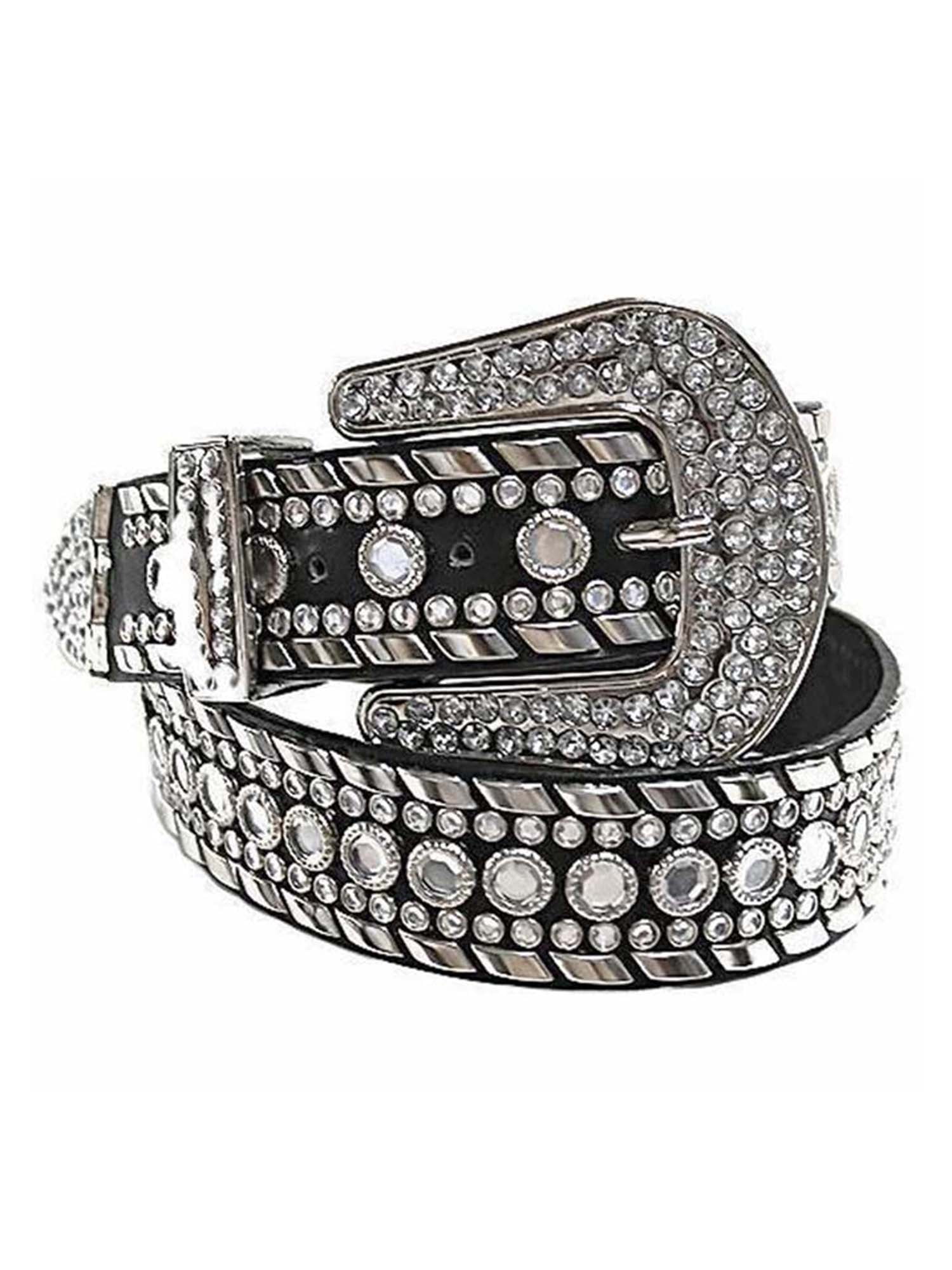 women's western belts with bling