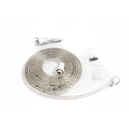 Red LED Light Strip 5M Kit with Plug and Hardware 110v 5050 Atmosphere