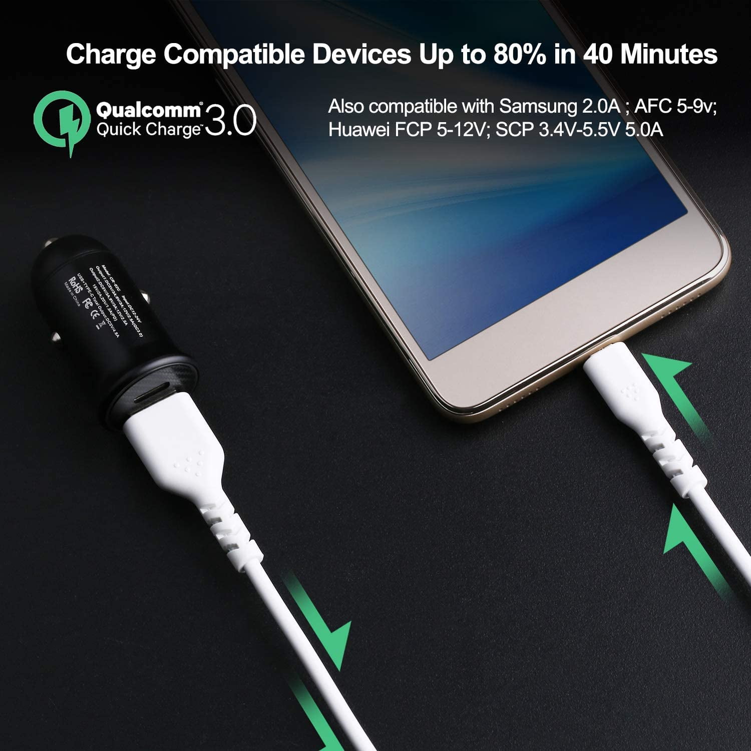 quick charge car adapter