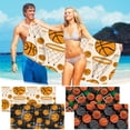 thumbnail image 1 of Fiudx Toalla de Playa de Microfibra, Ligera y Resistente a La Arena, de Secado Rápido, Esencial para Viajes, Playa y Piscina, 76 X 152 Cm, 1 of 7
