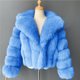 thumbnail image 5 of Puntoco Chaqueta De Invierno De Talla Grande Para Mujer, Cálida, Holgada, Con Cuello Levantado Y Pelo De Felpa, 5 of 5