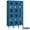 Blue, variant on 15 in. Double Tier Vented Metal Locker - Assembled, Tan - 6 ft. x 3 x 18 in.