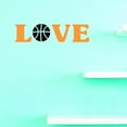 thumbnail image 1 of Custom Decals Love Basketball Wall Art Size: 8 X 30 Inches Color: Multi, 1 of 1