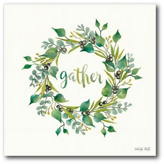 Courtside Market WEB-FF1407-24x24 24 x 24 in. Gather Gallery-Wrapped Canvas Wall Art