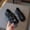 Black, variant on Girls Dress Shoes, Pull On Platform Sole Non Slip Summer Kids Flat Shoes Black Size 9.5(Toddler)