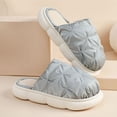 thumbnail image 4 of Zapatillas de casa para hombre Slip Zapatillas cálidas de invierno Zapatos para interiores y exteriores, 4 of 5